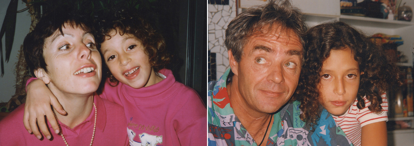 V. avec sa mère Elizabeth et son père Philippe V. avec sa mère Elizabeth et son père Philippe